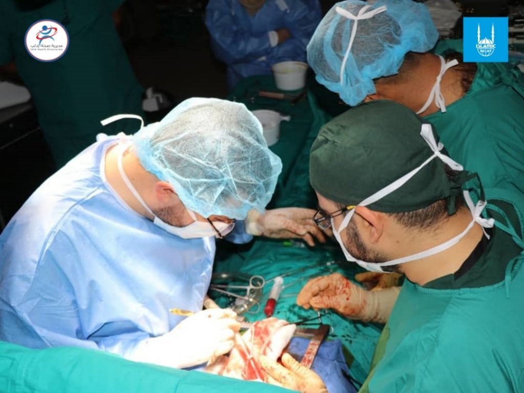 نجاح أول عملية افتتاح مركز نوعي ومجاني لعمليات القلب بإدلب