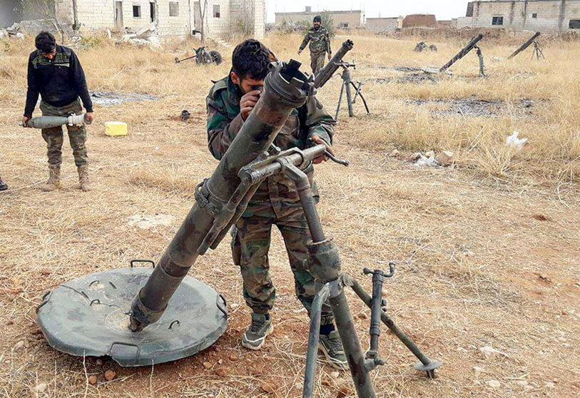 обстрелы террористов