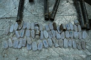 ضبط شحنة "مخدرات وحشيش"، معبر الغزاوية بريف حلب، 26 مارس/آذار 2022 (السورية.نت)